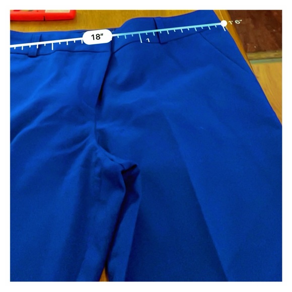 NWT New York & Company Dress pants- Cobalt Blue- Size 14 - Picture 8 of 9